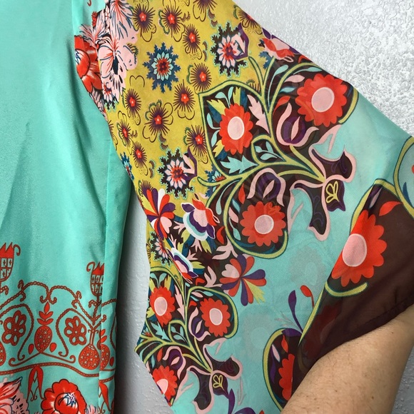 Anthropologie UNCLE FRANK floral print dress Sz XS - Picture 7 of 11